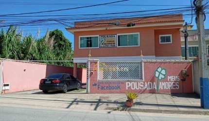 Pousada com 10 quartos, próximo da praia de Costazul e do Centro de Rio das Ostras, 400 m² - venda - Costazul - Rio das Ostras/RJ
