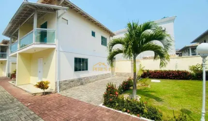 Casa em condomínio de alto padrão com 02 suítes, 78 m² por R$ 340.000 - Costazul - Rio das Ostras/RJ