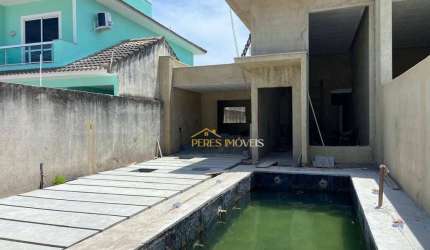CASA DE ALTO PADRÃO COM ÁREA GOURMET E PISCINA NO BAIRRO RECREIO EM RIO DAS OSTRAS