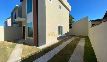 LANÇAMENTO! Casa com 3 dormitórios à venda, 90 m² por R$ 430.000 - Praia Mar - Rio das Ostras/RJ