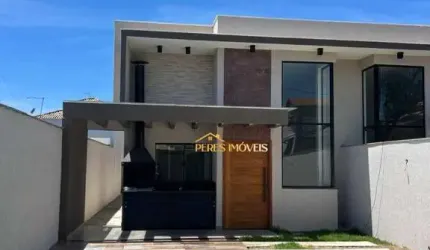 ULTIMA UNIDADE de Casa Alto Padrão com 3 dormitórios à venda, 95 m² por R$ 490.000 - Extensão Serramar - Rio das Ostras/RJ
