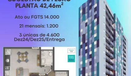 Apartamento para Venda em Osasco, Jaguaribe, 2 dormitórios, 1 banheiro, 1 vaga