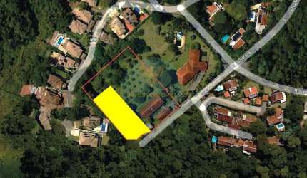 Terreno em condomínio fechado à venda na Rua Austrália, 586, Granja Viana, Carapicuíba por R$ 750.000