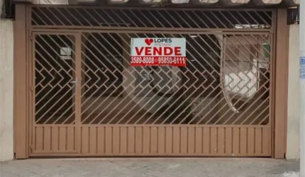Casa com 2 quartos à venda em Lauzane Paulista - SP