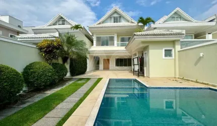 Casa em condomínio fechado com 4 quartos à venda na Rua Ênio Silveira, Barra da Tijuca, Rio de Janeiro, 370 m2 por R$ 3.400.000