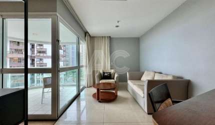 Flat com 1 quarto à venda na Avenida Lúcio Costa, Barra da Tijuca, Rio de Janeiro, 52 m2 por R$ 800.000