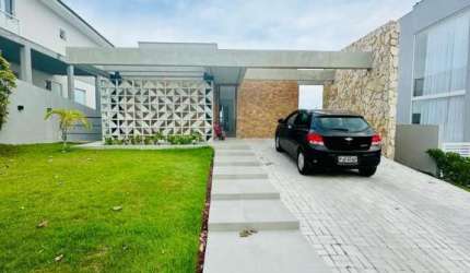 Casa com 4 dormitórios à venda, 290 m² por R$ 1.650.000,00 - Alphaville Litoral Norte 2 - Camaçari/BA