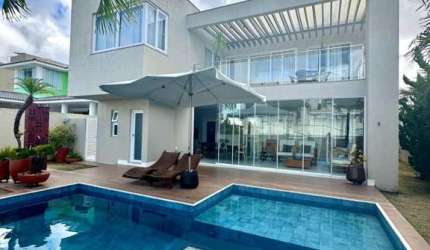 Casa com 4 dormitórios à venda, 306 m² por R$ 2.650.000,00 - Alphaville Litoral Norte 1 - Camaçari/BA