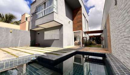 Casa com 3 dormitórios à venda, 128 m² por R$ 850.000 - Abrantes - Camaçari/BA