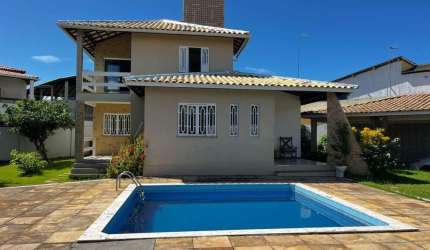 Casa com 3 dormitórios à venda, 193 m² por R$ 650.000 - Arembepe - Camaçari/BA