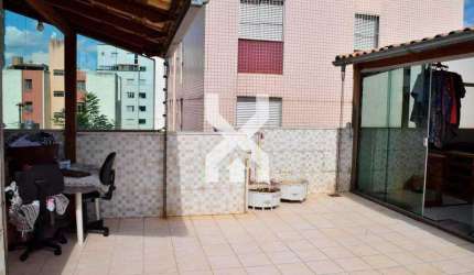 Cobertura à venda, 3 quartos, 1 suíte, 2 vagas, Sagrada Família - Belo Horizonte/MG