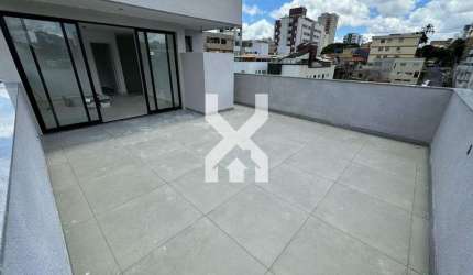 Cobertura à venda, 4 quartos, 1 suíte, 2 vagas, Sagrada Família - Belo Horizonte/MG
