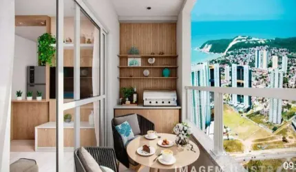 Apartamento para venda com 56 metros quadrados com 2 quartos