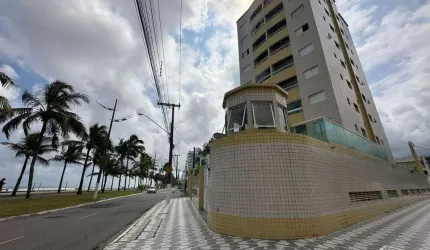 Apartamento frente Praia em Praia Grande, 01 dorm com 44 m2 de área útil.