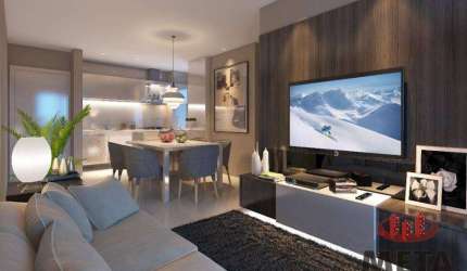 Apartamento com 3 dormitórios à venda, 73 m² por R$ 610.400,00 - Boa Vista - Joinville/SC