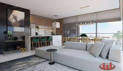Apartamento com 3 dormitórios à venda, 150 m² por R$ 1.907.164,00 - América - Joinville/SC