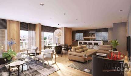 Apartamento com 3 dormitórios à venda, 135 m² por R$ 1.613.526,49 - América - Joinville/SC