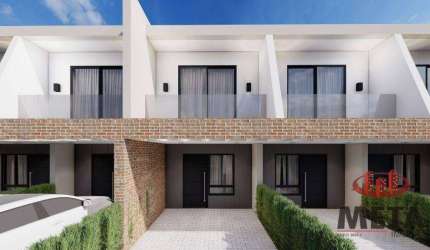 Casa com 2 dormitórios à venda, 90 m² por R$ 605.542,06 - Boa Vista - Joinville/SC