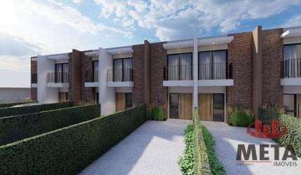 Casa com 2 dormitórios à venda, 92 m² por R$ 614.330,25 - Boa Vista - Joinville/SC