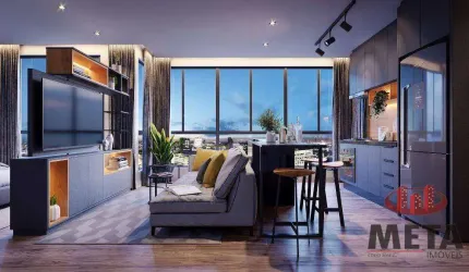 Cobertura com 1 dormitório à venda, 69 m² por R$ 695.608,97 - Saguaçu - Joinville/SC