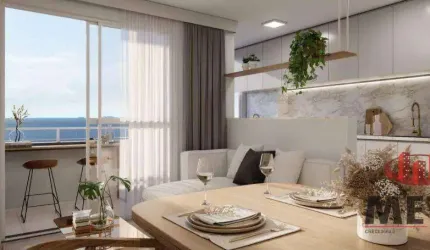 Apartamento com 2 dormitórios à venda, 51 m² por R$ 443.864,39 - Itapoá - Itapoá/SC