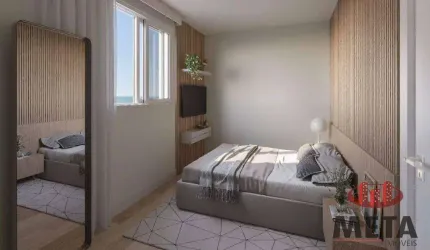 Apartamento com 2 dormitórios à venda, 5159 m² por R$ 450.608,53 - Balneário Santa Clara - Itapoá/SC