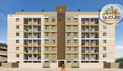 Apartamento com 3 dormitórios à venda, 63 m² por R$ 458.536,88 - Anita Garibaldi - Joinville/SC