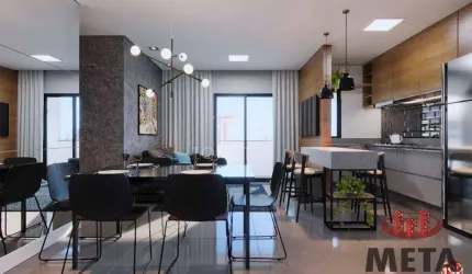 Apartamento com 2 dormitórios à venda, 61 m² por R$ 501.660,25 - Anita Garibaldi - Joinville/SC