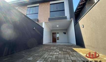 Casa com 3 dormitórios à venda, 109 m² por R$ 489.000,00 - Guanabara - Joinville/SC