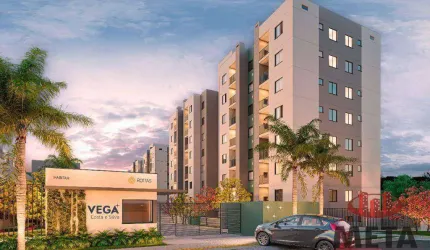 Apartamento com 2 dormitórios à venda, 46 m² por R$ 408.269,35 - Costa e Silva - Joinville/SC