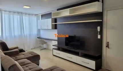 Apartamento mobiliado com 2 dormitórios, 1 suíte, localizado no bairro Ouro Branco em NH
