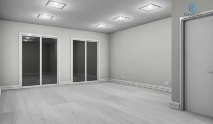 Vendo Sala Comercial Nova no Fusion Office Vila Mathias, com banheiro privativo, sacada e acessibilidade total, Vila Mathias, Santos.