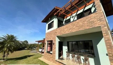 Chácara para Venda em Pirassununga, Vertentes do Mamonal, 3 dormitórios, 3 suítes, 5 banheiros, 10 vagas