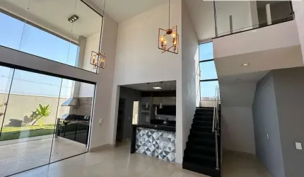 Casa em Condomínio para Venda em Pirassununga, Residencial Alto do Jatobá, 3 dormitórios, 2 suítes, 2 banheiros, 2 vagas