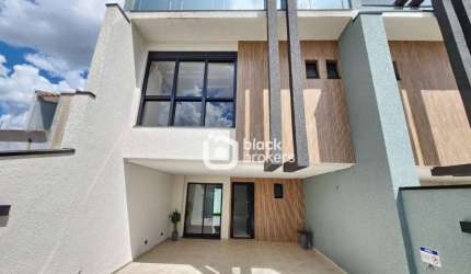 Sobrado com 3 dormitórios à venda, 180 m² por R$ 1.249.990,00 - Afonso Pena - São José dos Pinhais/PR