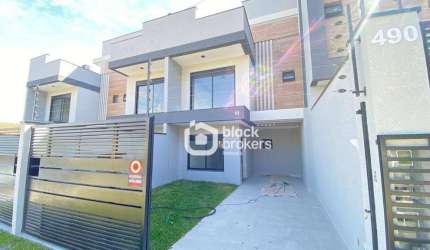 Sobrado com 3 dormitórios à venda, 166 m² por R$ 1.108.000,00 - Água Verde - Curitiba/PR