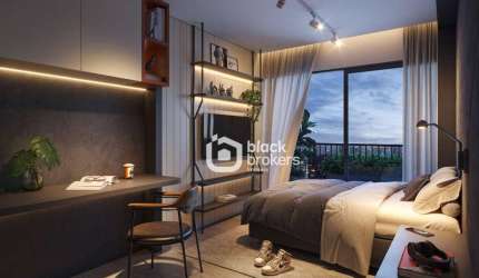 Studio com 1 dormitório à venda, 28 m² por R$ 297.900,00 - Cristo Rei - Curitiba/PR