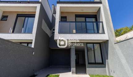 Sobrado Novo Cozinha Mobiliada com 3 Quartos à venda, 112 m² por R$ 943.000 - Pilarzinho - Curitiba/PR