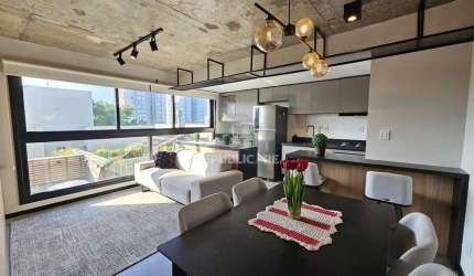 STUDIO MOBILIADO | 43M2 PRIVATIVOS | LINDO E ENSOLARADO | MENINO DEUS