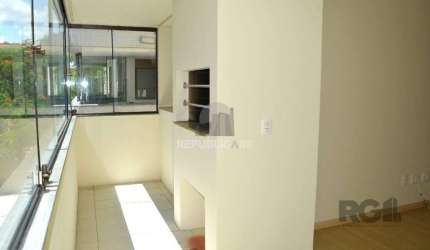 Excelente apto.2 dorm. com 1 suíte, churrasqueira e 1 vaga na Rua Olavo Bilac