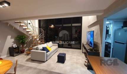 Excelente apartamento Duplex de 74m² com 01 suíte e 2 vagas.