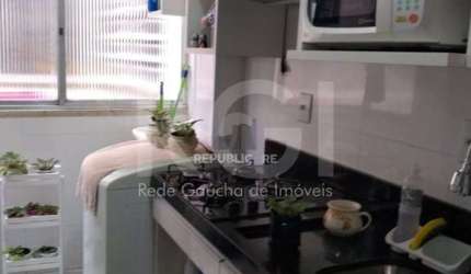 Apartamento JK para Venda - 29m², 1 dormitório, Cidade Baixa