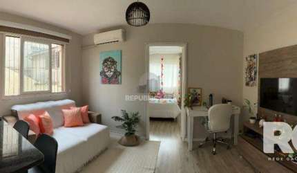 Belo Apartamento de Um Dormitório no Bairro Santana.
