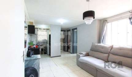 Apartamento de 2 dormitórios com vaga rotativa no bairro Vila Nova Porto Alegre