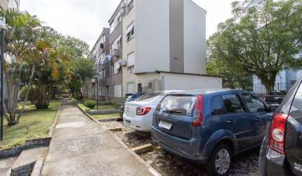 Excelente apartamento no bairro Cristal com 1 dormitório, living, banheiro e coz