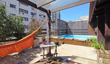 Cobertura para Venda - 230m², 3 dormitórios, sendo 2 suites, 2 vagas - Auxiliado