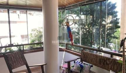 Vende-se amplo apartamento 3 dom 3 vagas c/ sacada e churrasqueira - 129m² - Bom