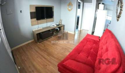 Apartamento Mobiliado no Centro de Capão da Canoa, 1 quarto com 40m² privativos