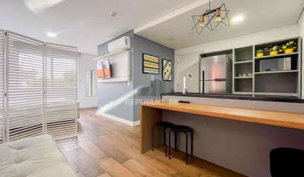Apartamento mobiliado na Av. Loureiro – completo, moderno e com área de lazer!