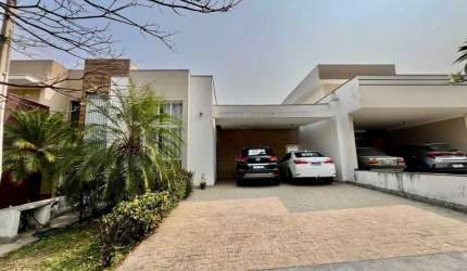 Casa térrea 3 dormitórios condomínio portal da primavera
